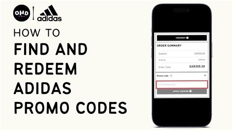 Adidas online shopping promo code